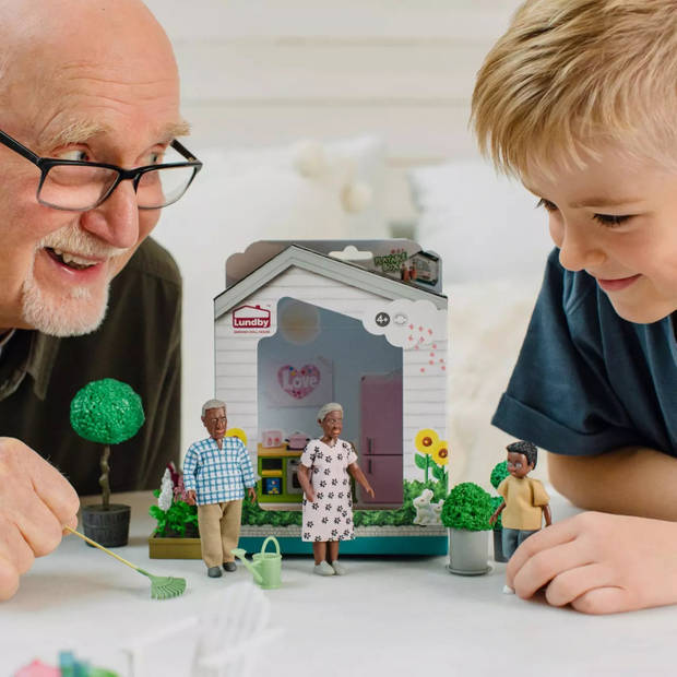 Lundby Poppenhuisfiguren opa & oma 'Billie'