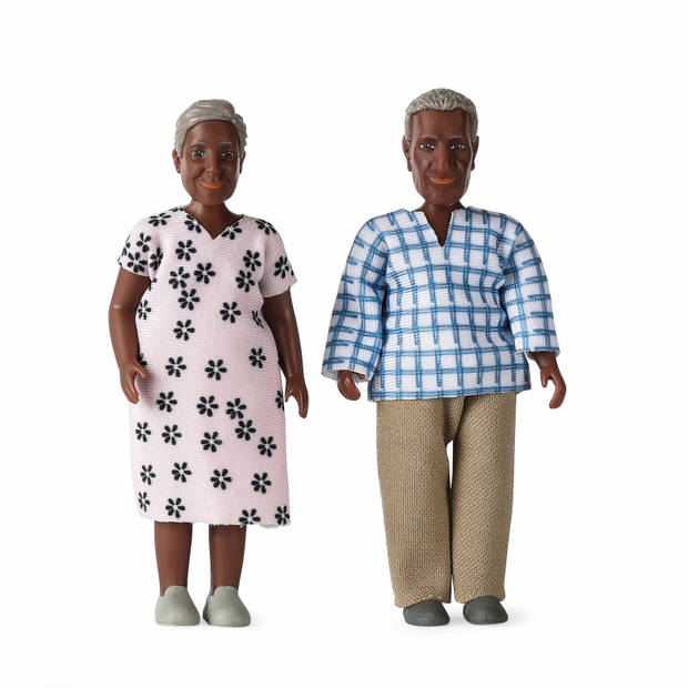 Lundby Poppenhuisfiguren opa & oma 'Billie'