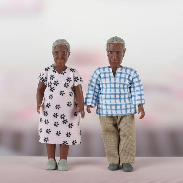 Lundby Poppenhuisfiguren opa & oma 'Billie'