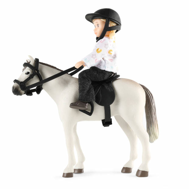 Lundby Poppenhuisfiguur met paard