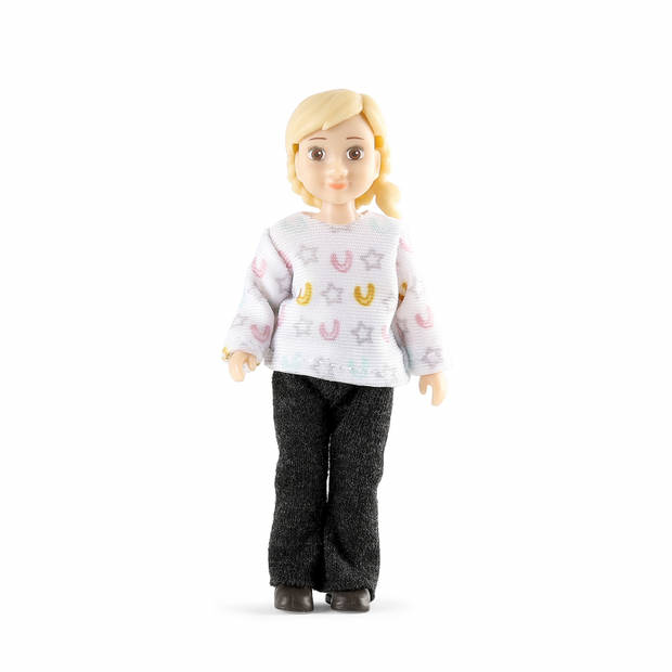 Lundby Poppenhuisfiguur met paard