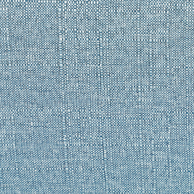 Ligstoel "London" jeans licht blauw met verchroomde voetjes