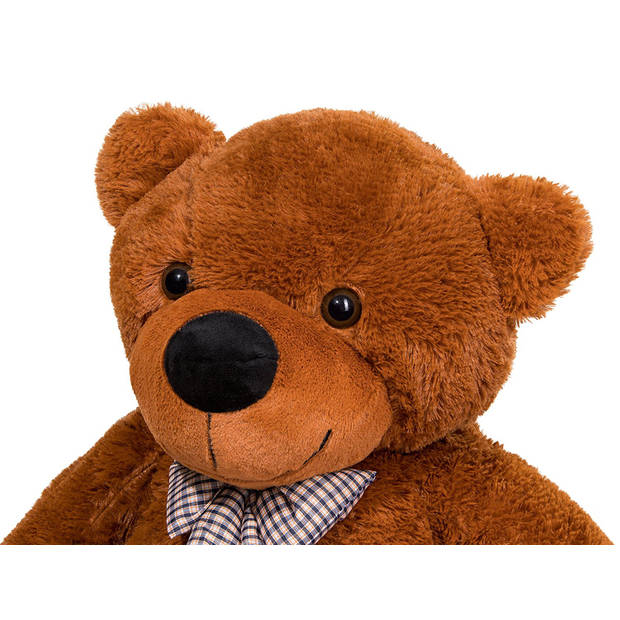 Teddybeer "Tommy" Bruin, 140 cm, knuffelbeer, pluche beer, valentijnsdag, cadeau, kado