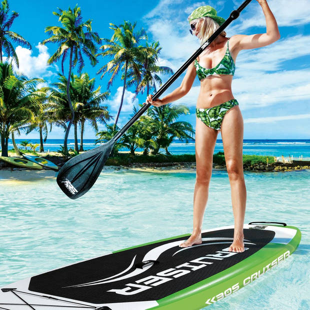 RE: SPORT-SUP Board 320 cm groen-supboard- opblaasbaar- stand up paddle set- surfboard --paddling premium