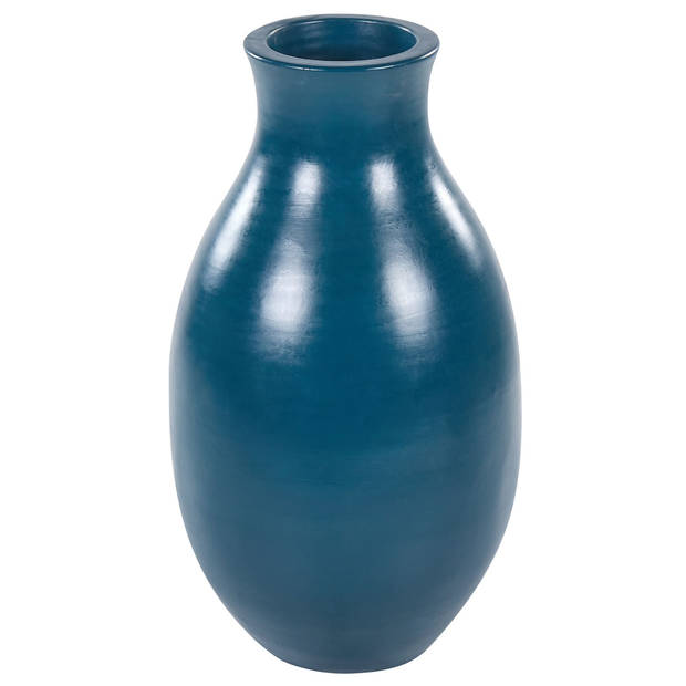 Beliani STAGIRA - Decovaas-Blauw-Terracotta