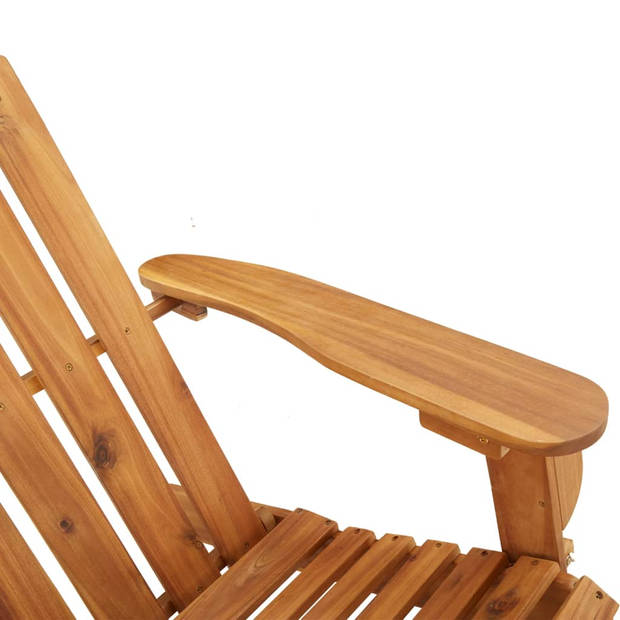 vidaXL 2-delige Loungeset Adirondack massief acaciahout