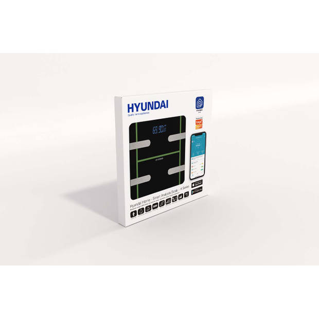 Hyundai Home - Smart digitale personenweegschaal - H Edition - Groen