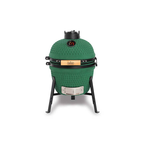 Buccan BBQ - Kamado barbecue - Sunbury Smokey Egg - Compact 13" - Limited Edition - Groen