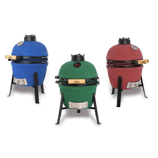 Buccan BBQ - Kamado barbecue - Sunbury Smokey Egg - Compact 13" - Limited edition - Rood