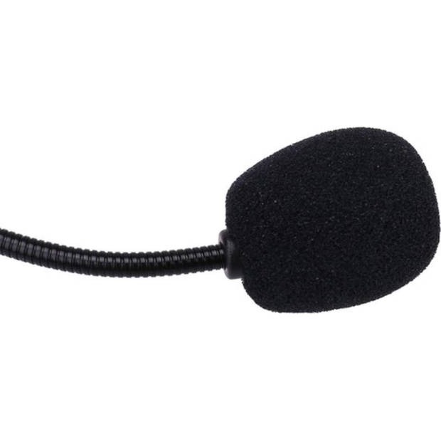 Microfoon windkap Headset Cover Zwart - 10 stuks Binnendiameter: 8mm Lengte: 3cm
