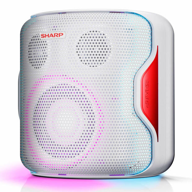 Dankzij de draagbare Bluetooth®-luidsprekers Sharp PS-919