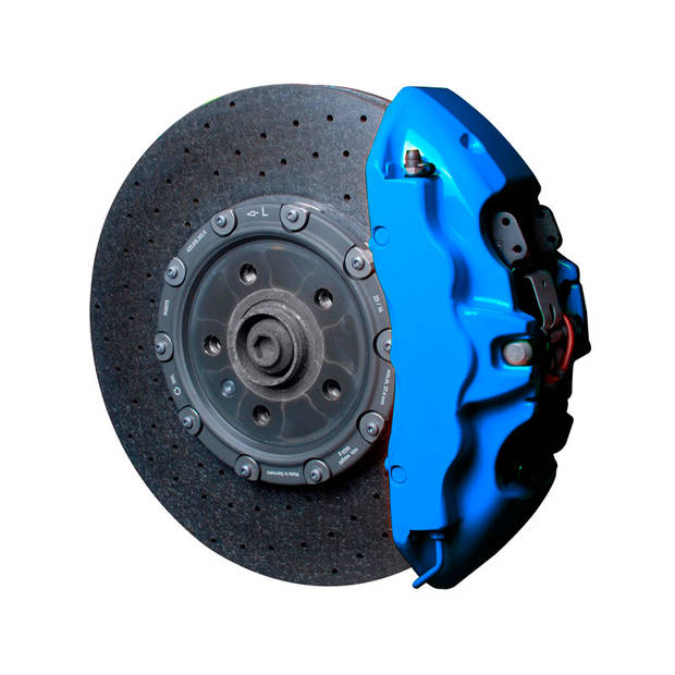Foliatec Remklauwlakset - GT blauw - 3 Componenten - Inclusief remmenreiniger