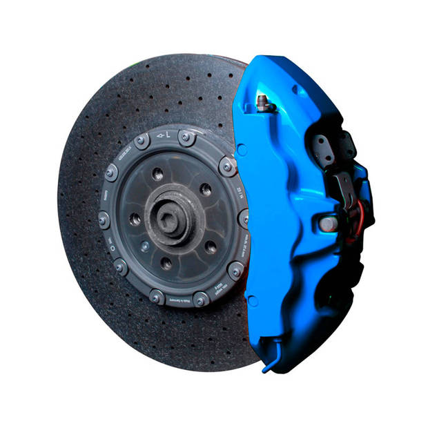 Foliatec Remklauwlakset - GT blauw - 3 Componenten - Inclusief remmen- + velgenreiniger
