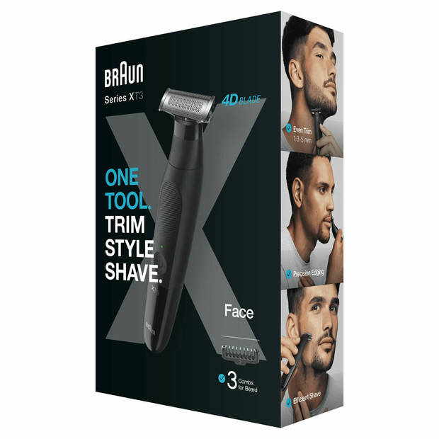 Baard en haar trimmer Braun XT3100