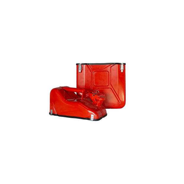 Jerrycan Giftbox 10L - Rood - Unieke Opbergdoos - Exclusief drank - Origineel cadeau - Opbergoplossing - Rood