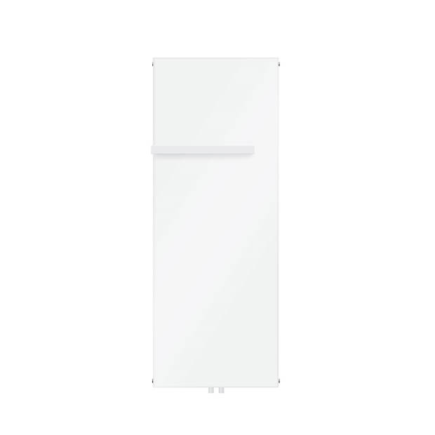 Badkamerradiator 1600x600 mm wit met middenaansluiting ML-Design