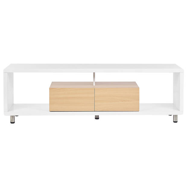 Beliani KNOX - TV-kast-Lichte houtkleur-MDF