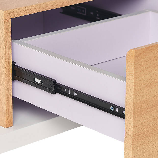 Beliani KNOX - TV-kast-Lichte houtkleur-MDF