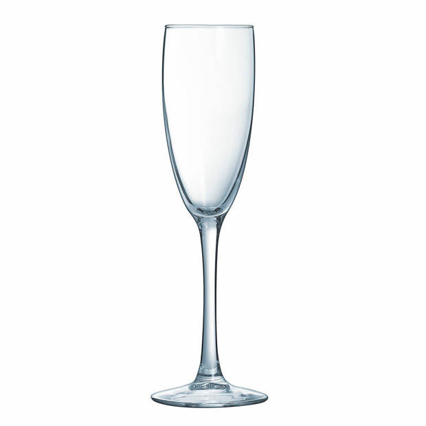 Champagneglas Arcoroc Vina Transparant Glas 6 Stuks (19 cl)