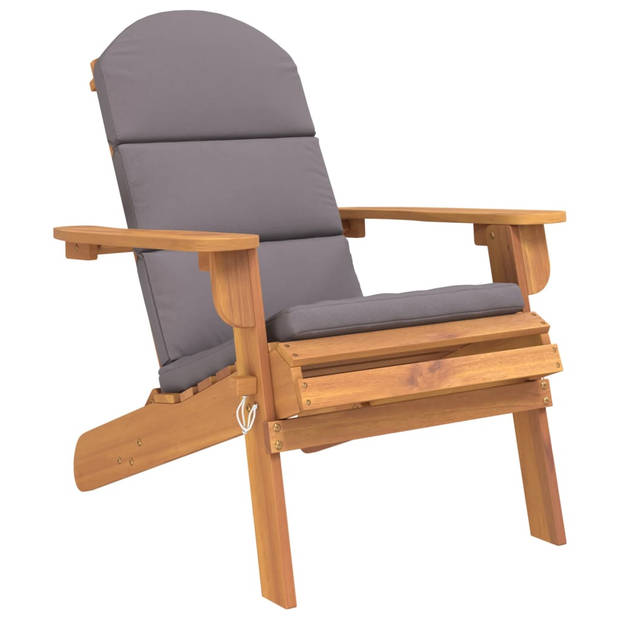 vidaXL 5-delige Loungeset Adirondack massief acaciahout