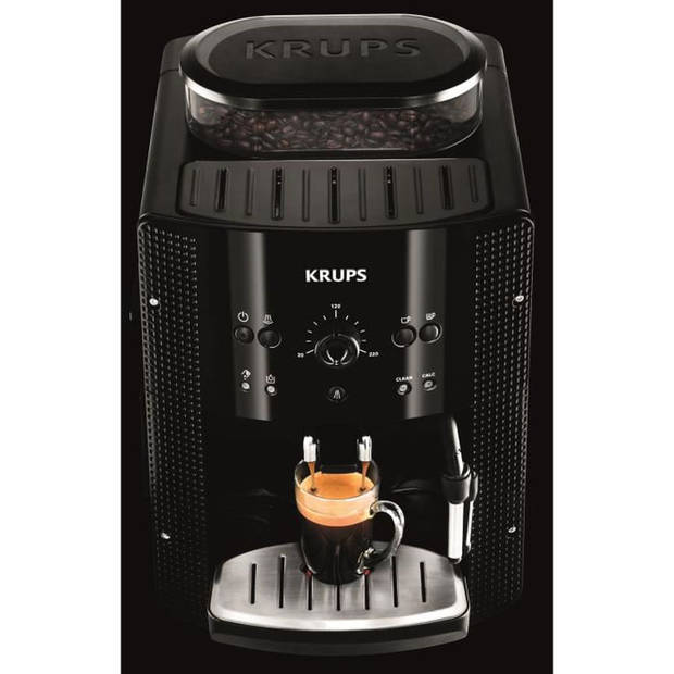 KRUPS YY8125FD Automatische espressomachine met maalmachine - zwart