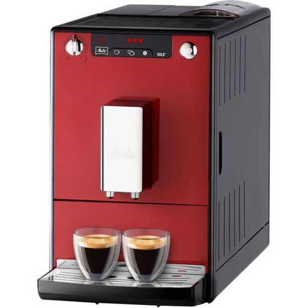 MELITTA E950-104 Automatische espressomachine met Caffeo Solo-grinder - Rood