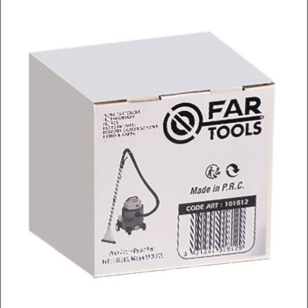 FARTOOLS Filter voor papieren cartridge voor stofzuiger 101215