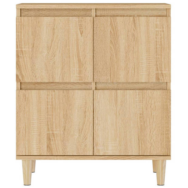 The Living Store Dressoir Klassiek Sonoma Eiken - 60 x 35 x 70 cm - Duurzaam Hout