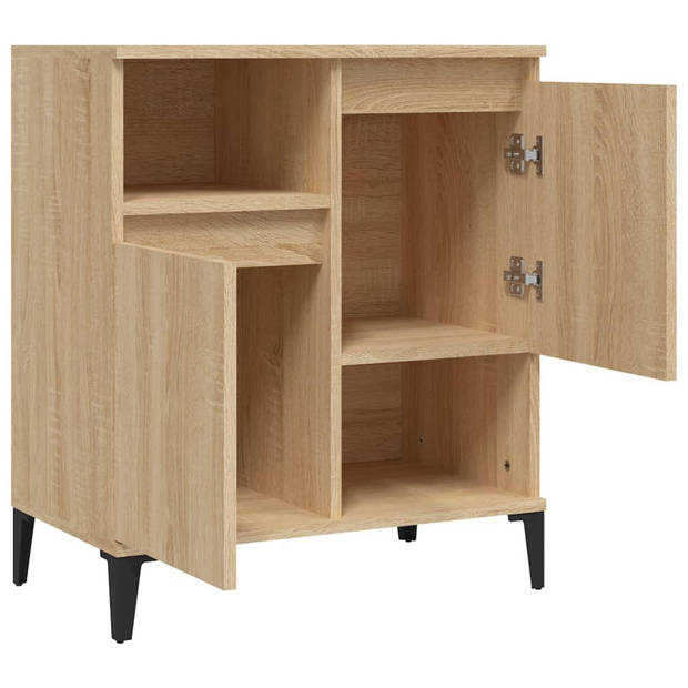 The Living Store Dressoir - Kast - 60x35x70cm - Sonoma Eiken