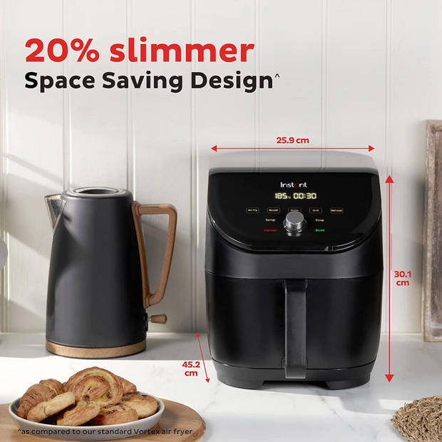 Instant Vortex Slim 5,7L airfryer (zwart)