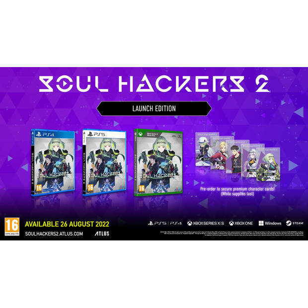 Soul Hackers 2 (incl. 5 Premium Character Cards) - Xbox One & Series X