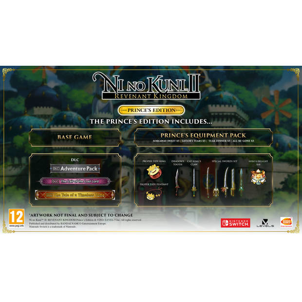 Ni no Kuni II: Revenant Kingdom (Prince's Edition) - Nintendo Switch