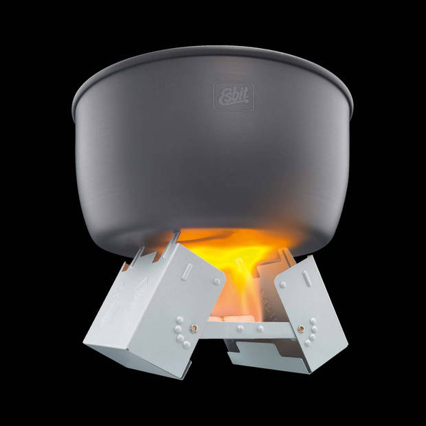 Esbit Brander Pocket Stove L - Incl 12x14 gr Esbit Blokjes - Compact