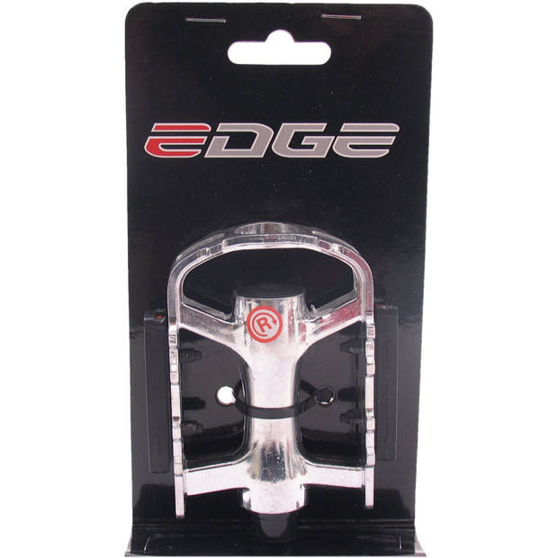 Edge Pedaalset MTB/Trekking Luxe aluminium zilver