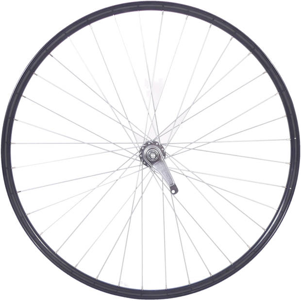 Achterwiel 28*11/2 ZWART SHIMANO Remnaaf