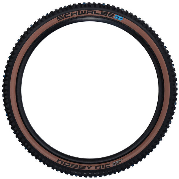 Schwalbe Vouwband Nobby Nic Super Ground 27.5 x 2.40" / 62-584 mm bronze sidewall