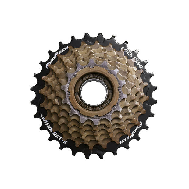 SunRace Pion Freewheel MFM2A 7S 14-28T Zilver