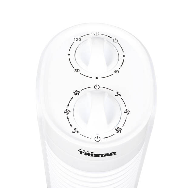Tristar VE-5900 Torenventilator – Timer tot maximaal 120 minuten - Wit