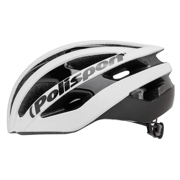 Polisport Light pro fietshelm m 52-58cm mat wit/zwart