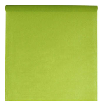 Santex Tafelkleed op rol - polyester - groen - 120 cm x 10 m - Feesttafelkleden