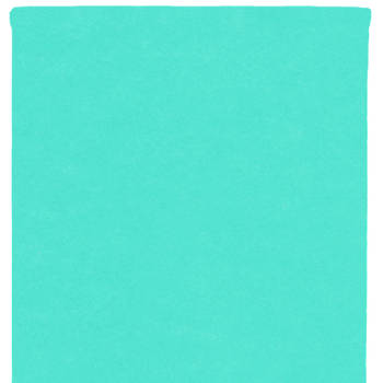 Santex Tafelkleed op rol - polyester - azuurblauw - 120 cm x 10 m - Feesttafelkleden