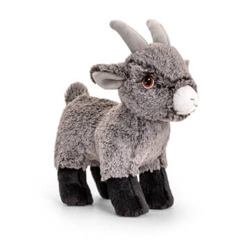 Keel Toys knuffel boerderij dieren geit/bok van 20 cm - Knuffel boederijdieren