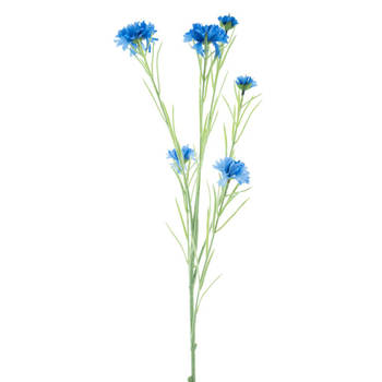 Centauria spray yuki blue 95 cm kunstbloemen