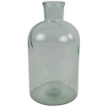 Countryfield vaas - helder/transparant - glasA - apotheker fles - D14 x H27 cm - Vazen