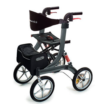 Rollator Spring CC Grijs