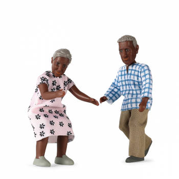 Lundby Poppenhuisfiguren opa & oma 'Billie'