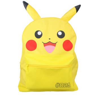 Pikachu junior rugzak geel