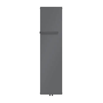 Badkamerradiator 1800x452 mm antraciet met middenaansluiting ML-Design