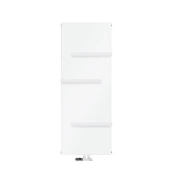 Badkamerradiator 1600x604 mm Wit met wandaansluitset ML-Design