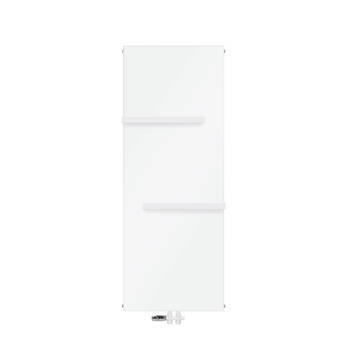 Badkamerradiator 1600x604 mm Wit met voet Aansluitset ML-Design